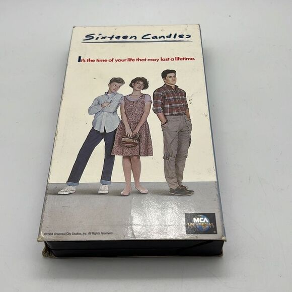 Sixteen Candles (VHS, 1984) MCA John Hughes - Picture 1 of 3